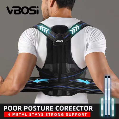 Postural concealer with back