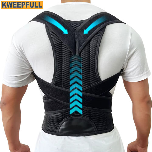 Women men back posture - women,
